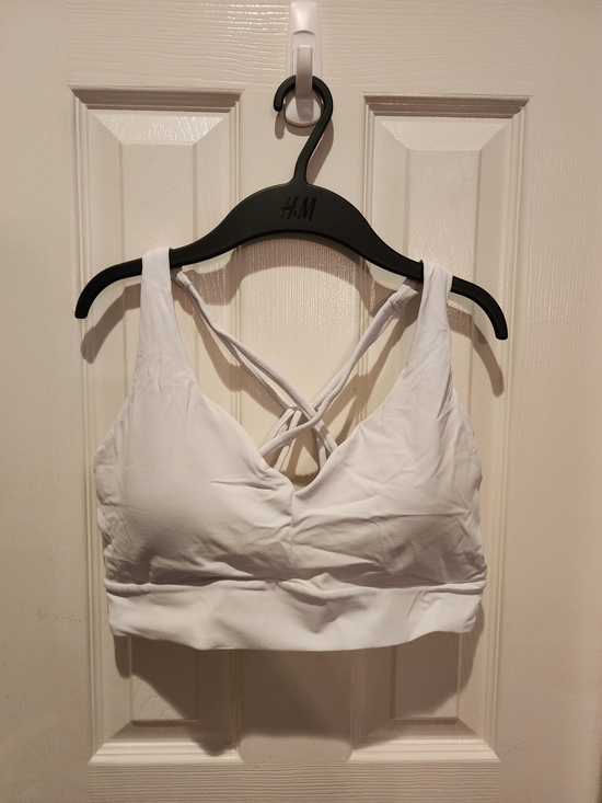 Athleta Other - Athleta White Solace Sports Bra D-DD